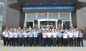 安徽分公司—热烈欢迎居然之家家居连锁集团及各分公司管理团队莅临六安店指导工作